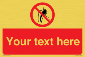 Custom prohibition No metallic implants